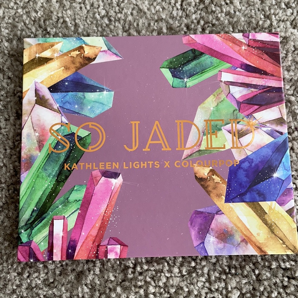 So Jaded Kathleen Lights x Colourpop Palette